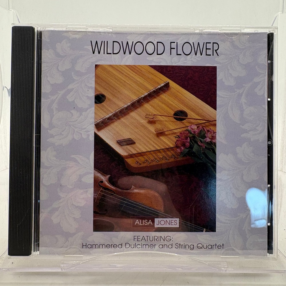 Alisa Jones Wildwood Flower CD Hammered Dulcimer String Quartet Folk Cumberland